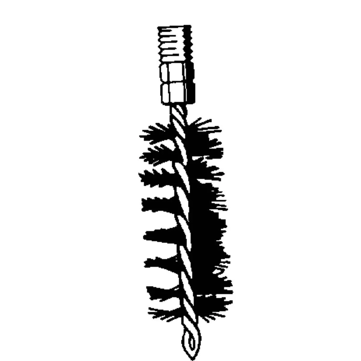 .22 Caliber Gun Cleaning Brush - Phosphor Bronze For Efficient Cleaning