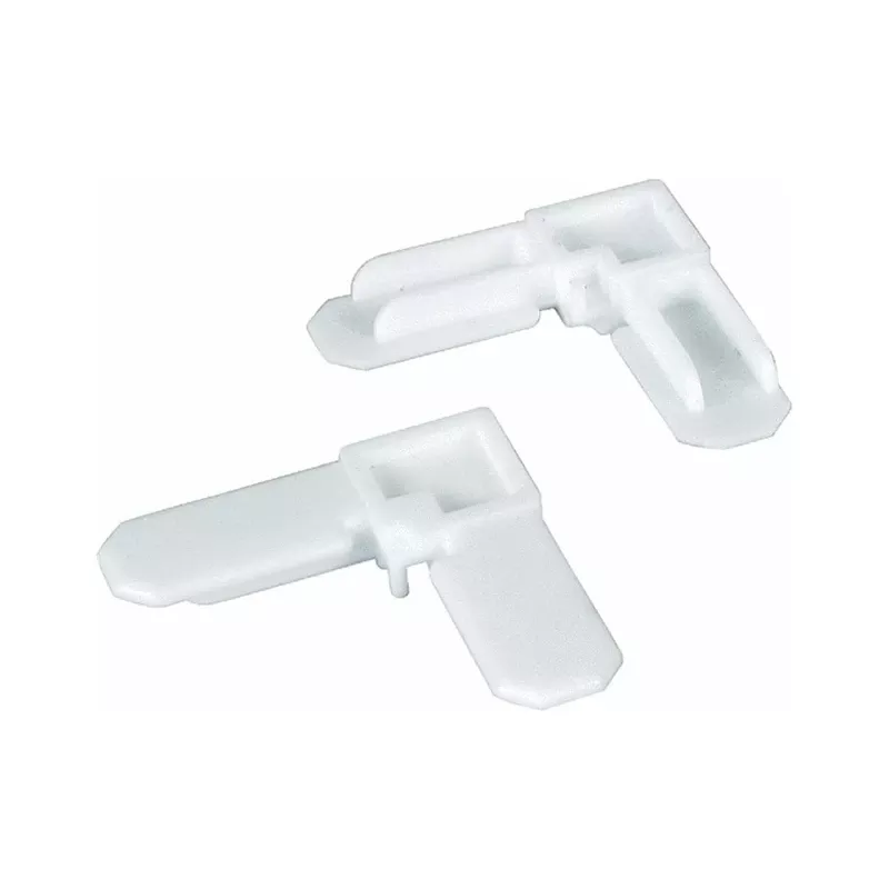 3/4 x 7/16 In. White Nylon Screen Frame Corners, 4-Pk.