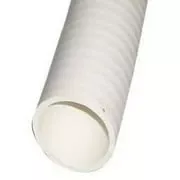 Flexible Spa Hose, White PVC , 1 ID x 1.31 In. OD x 50 Ft.