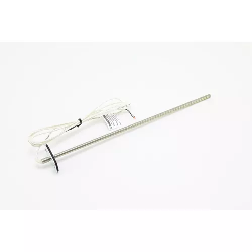 MAMAC Systems TE-701-B-7-D Duct Temperature Sensor, 12" Probe, Flange Mount, 6' Plenum Cable