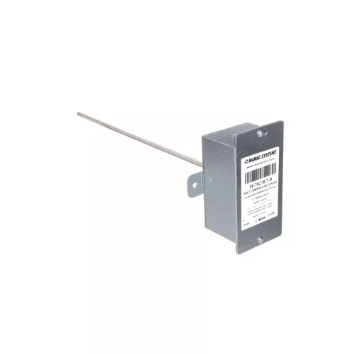 MAMAC Systems TE-702-B-7-D Duct Temperature Sensor, 10K NTC Type III, 12" Probe, NEMA 1
