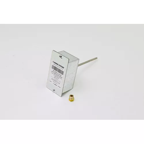 MAMAC Systems TE-703-C-12-B-2 Immersion Temperature Sensor, 10K NTC Thermistor