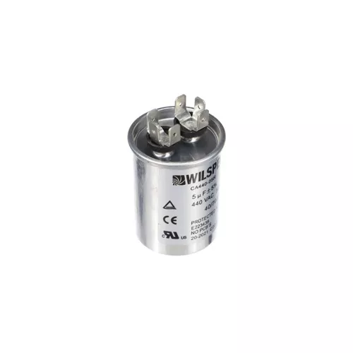 Marvair 50350 5 MFD 440V Round Run Capacitor