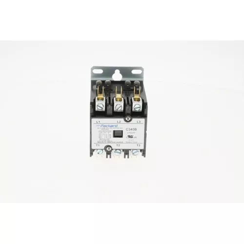 Packard C340B 120V Coil 40A 3-Pole Definite Purpose Contactor