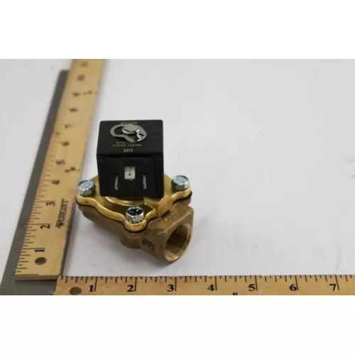 Parker-Sporlan 12F22C2148AAFPH05 3/4" N/C Solenoid Valve 110/120V DIN 5/135#