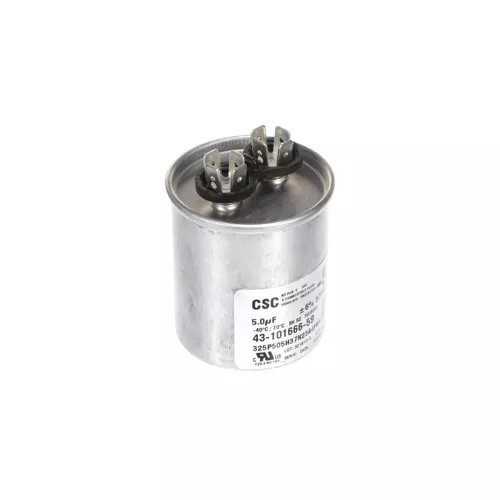 Rheem-Ruud 43-101666-59 5/370 Single Round Run Capacitor
