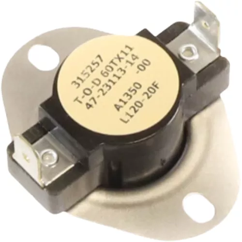 Rheem-Ruud 47-103895-02 General Purpose Temperature Limit Switch, SPST NC
