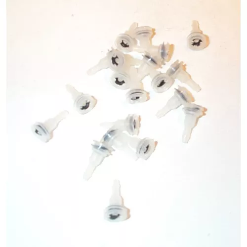 Siemens 192-486 Straight White Plug-In Adapter, 20-Pack