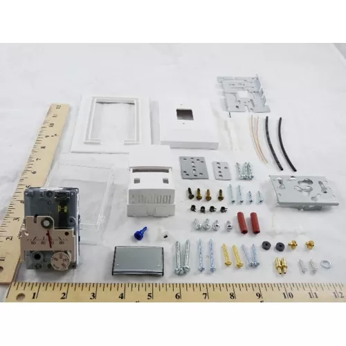 Siemens 192-840W RetroStat Kit Direct Acting with White Cover