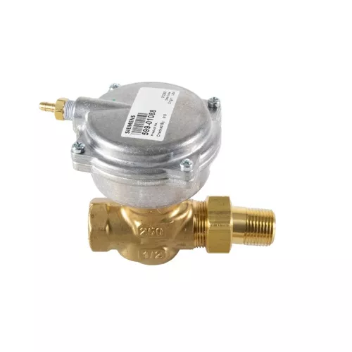 Siemens 257-02039 2-Way N/O 1/2" NPT Valve Assembly, 2.5 Cv, 3-8 PSI Pneumatic
