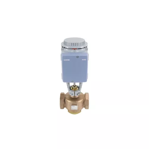 Siemens 274-03080 2-Way NC 2" NPT 40Cv Bronze Valve w/ Spring Return Modulating Actuator