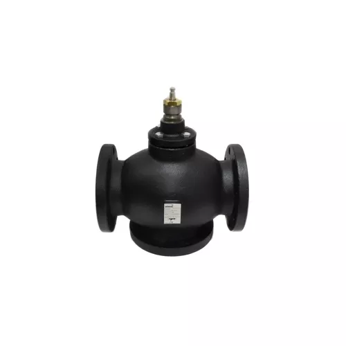 Siemens 599-06162 Globe Valve, 3-Way Mixing, 4" Flange, 160 Cv, ANSI 125