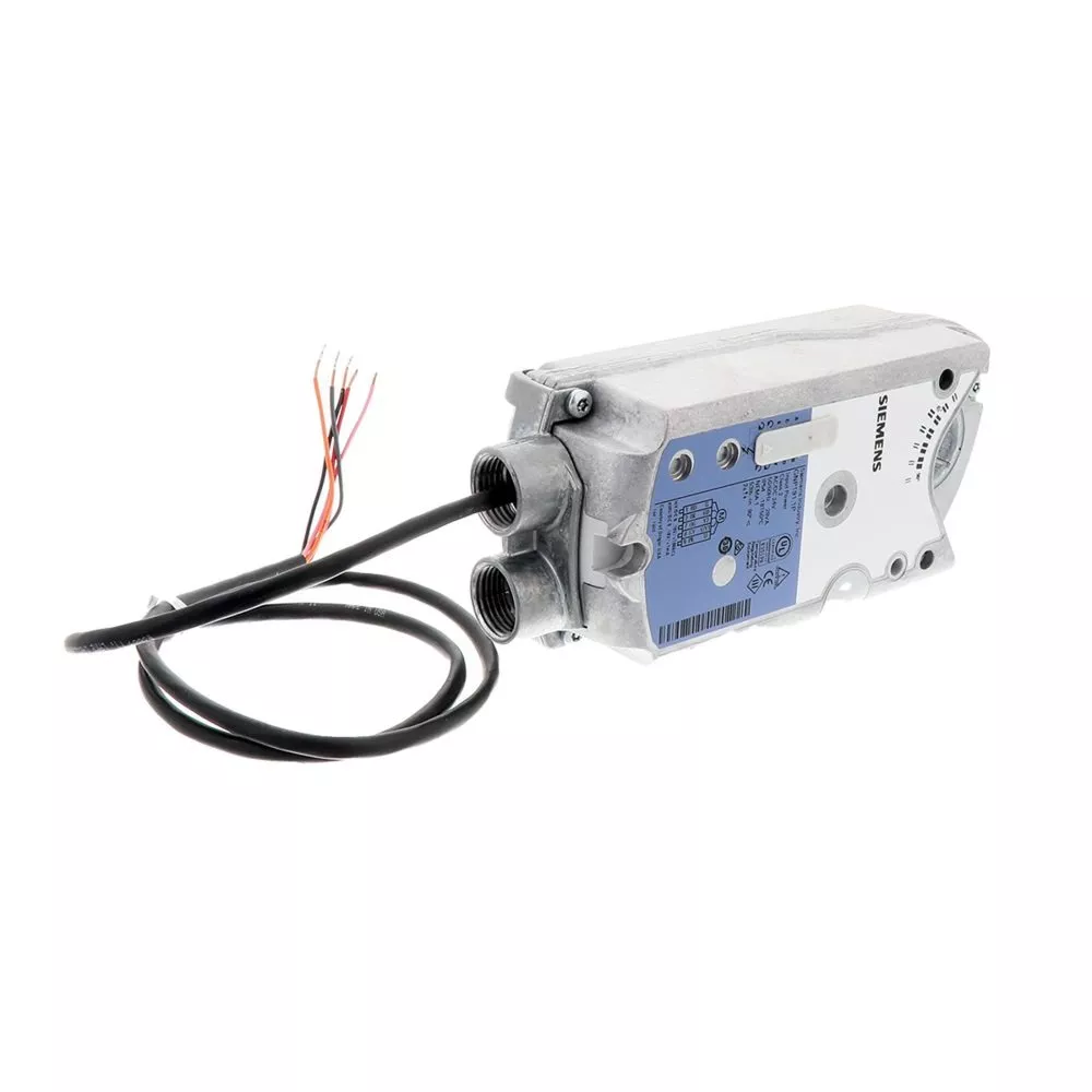 Siemens GNP191.1P 2-Sec 24V Multi-Input Spring Return 50 lb-in Plenum Actuator