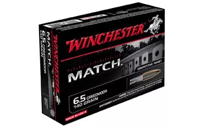 Wns65cm Win Match 6.5 Creedmoor Bthp 20-200 Rounds